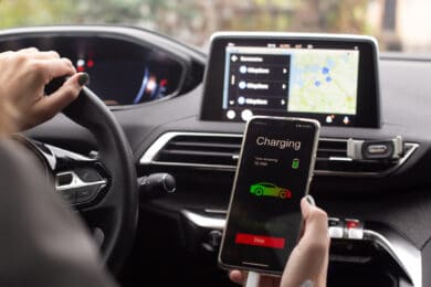 Trouver borne de recharge