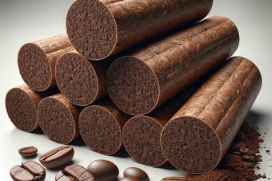 chauffage d appoint sans electricite buche marc de cafe